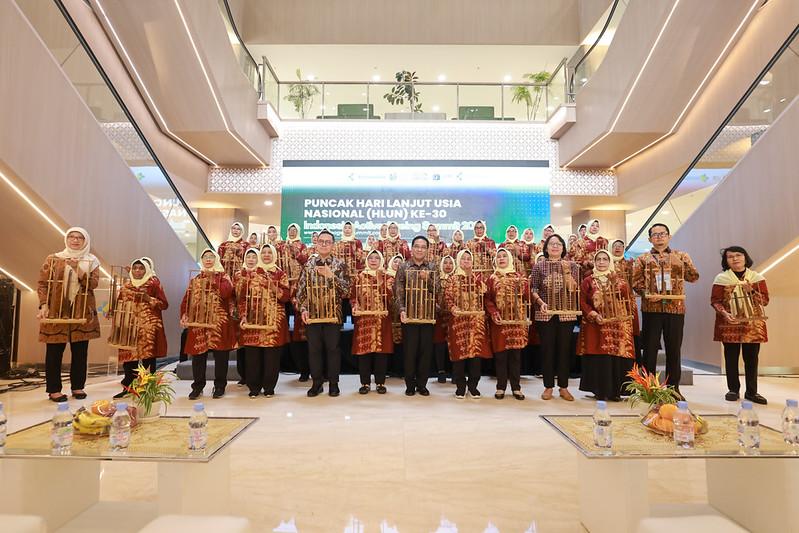 Kemenkes RI menggelar Indonesia Active Ageing Summit 2026 yang menjadi puncak peringatan HLUN ke-30 di Gedung C RSPON, Jumat (12/6). Foto: Aji Muhawarman/ Kepala Biro Komunikasi dan Informasi Publik