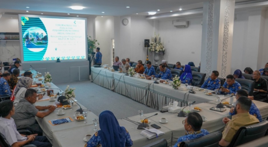 RSUP M. Djamil Padang menggelar FKP AMDAL terkait rencana pengembangan rumah sakit, Rabu (17/6) di Palanta Balai Kota Padang.Foto: Dokumentasi Humas RSUP M Djamil Padang