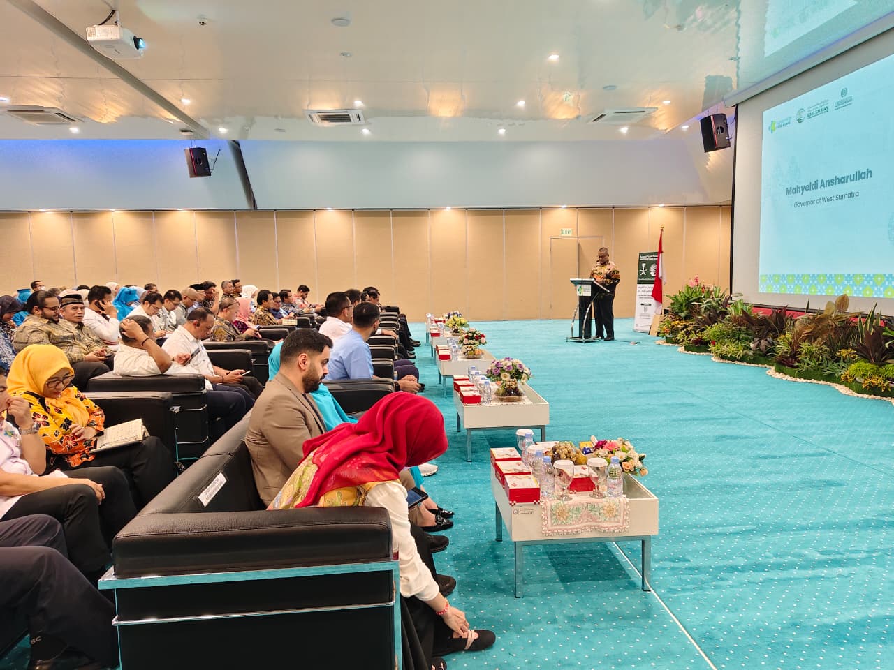 Menteri Kesehatan RI, Budi Gunadi Sadikin membuka kegiatan Proctorship Kasus Kardiovaskular Pediatrik di RS Dr. M. Djamil Padang, Kamis (30/7).Foto: Ari/Biro Adpim Sumbar