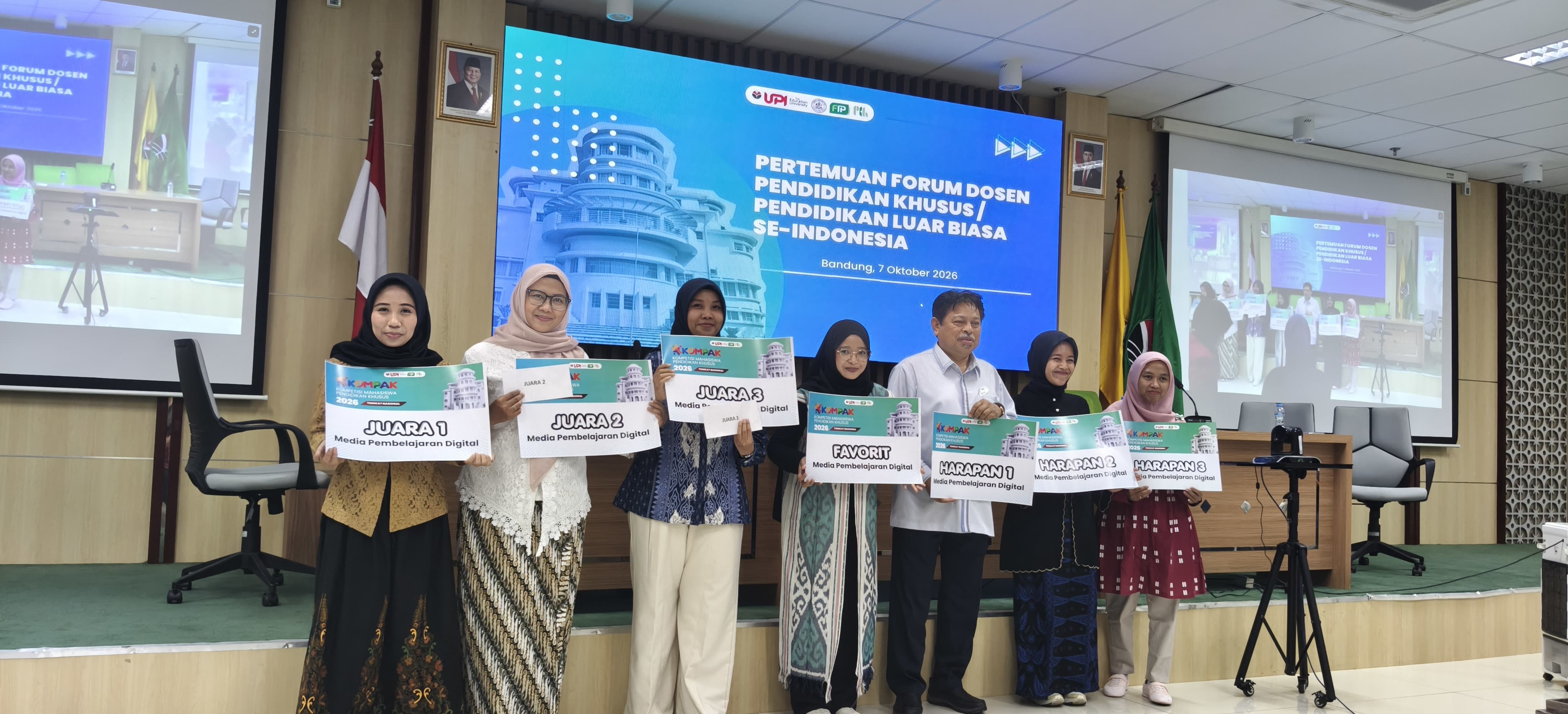 Mahasiswa Pendidikan Khusus UMCB Borong Dua Gelar Nasional di Ajang KOMPAK 2026 Bandung